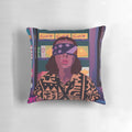 Decorative throw pillow featuring Eleven from the Netflix series Stranger Things