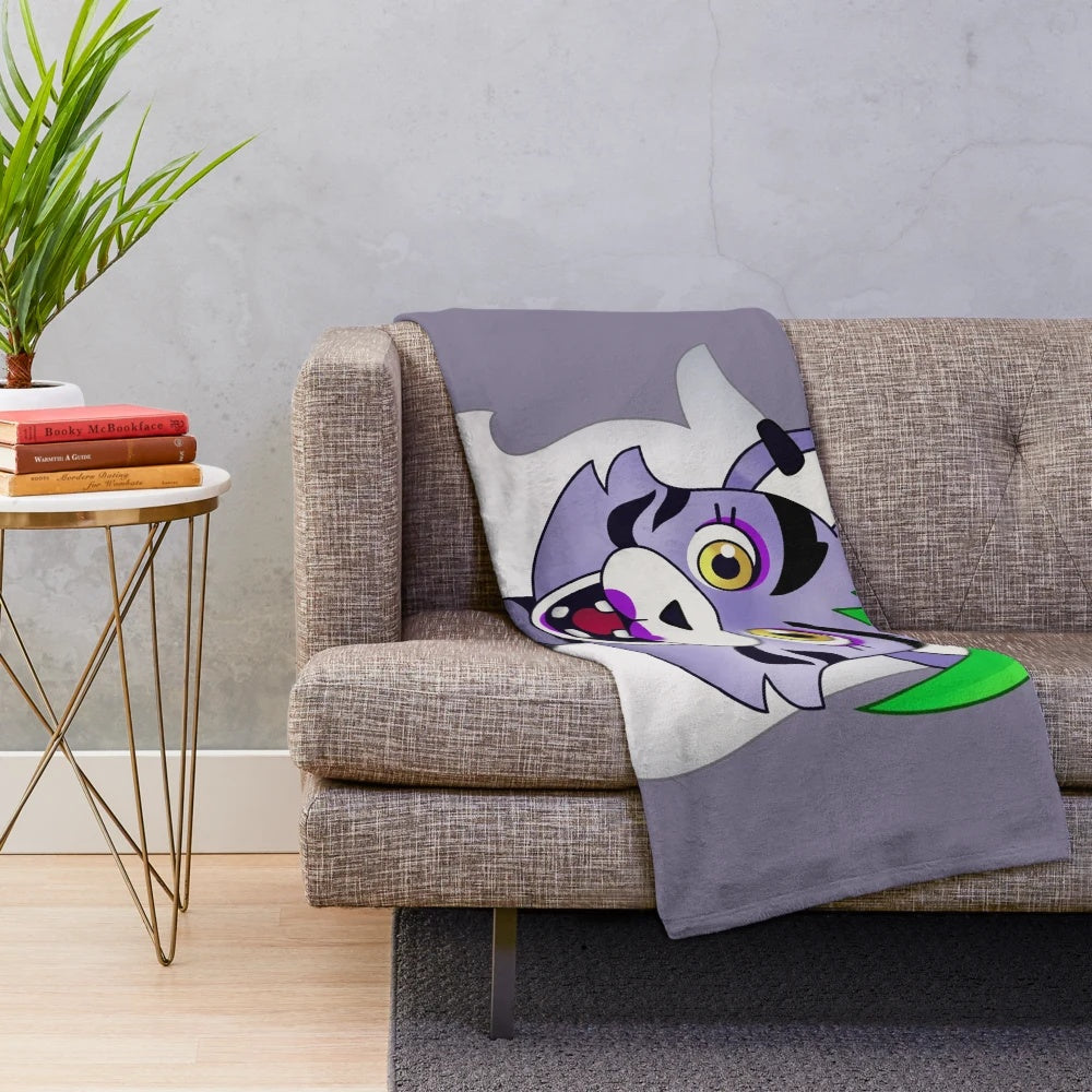 FNAF Roxanne Wolf Design Plush Blanket