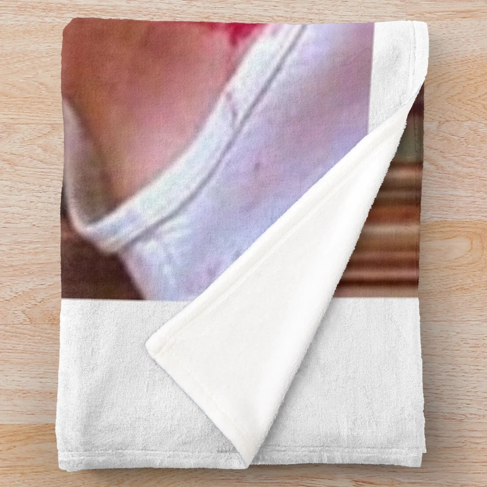 Plush blanket featuring horror movie character Billy Loomis from the Scream franchise