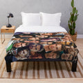 Theo James Inspired Photo Collage Plush Blanket