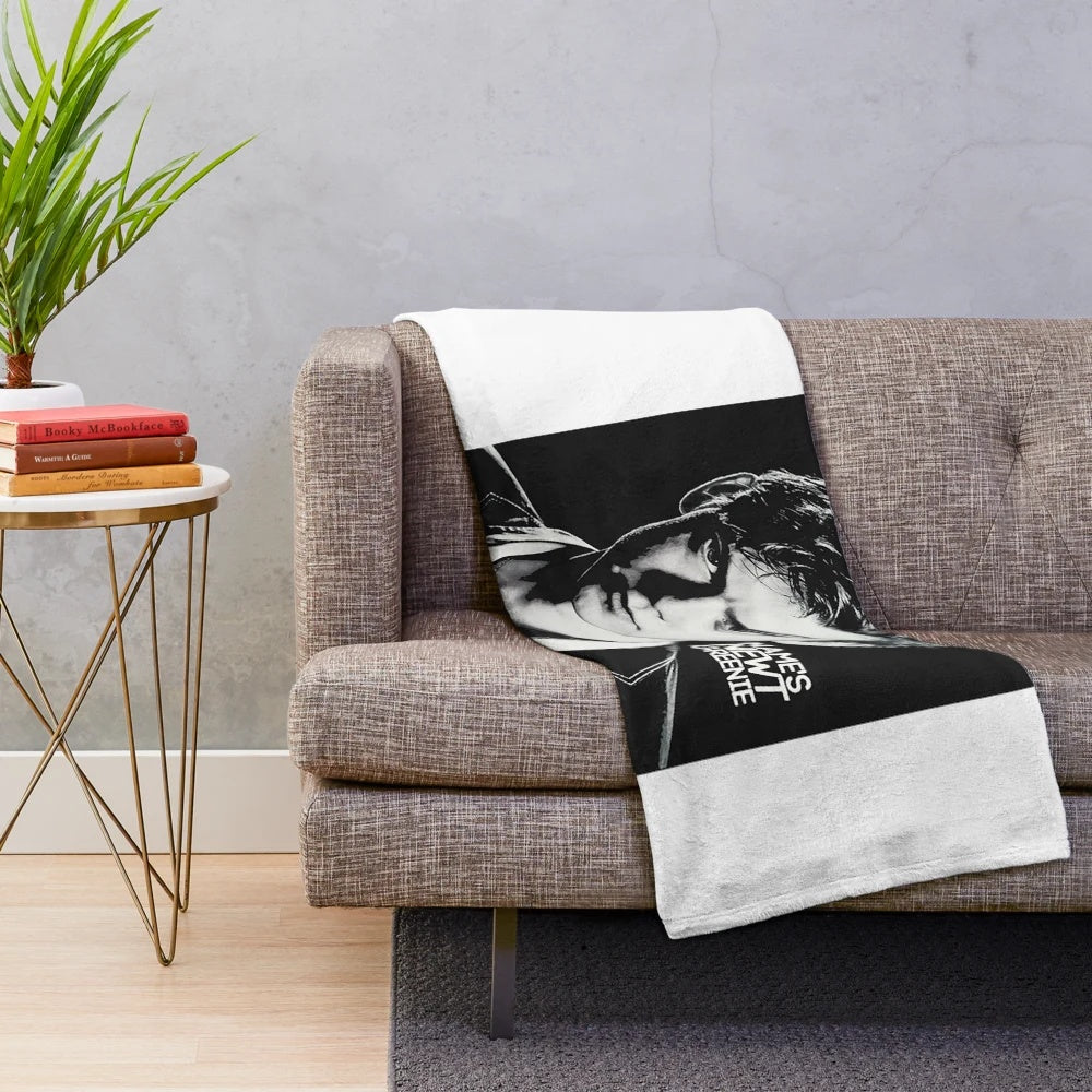 Thomas Brodie-Sangster inspired plush blanket