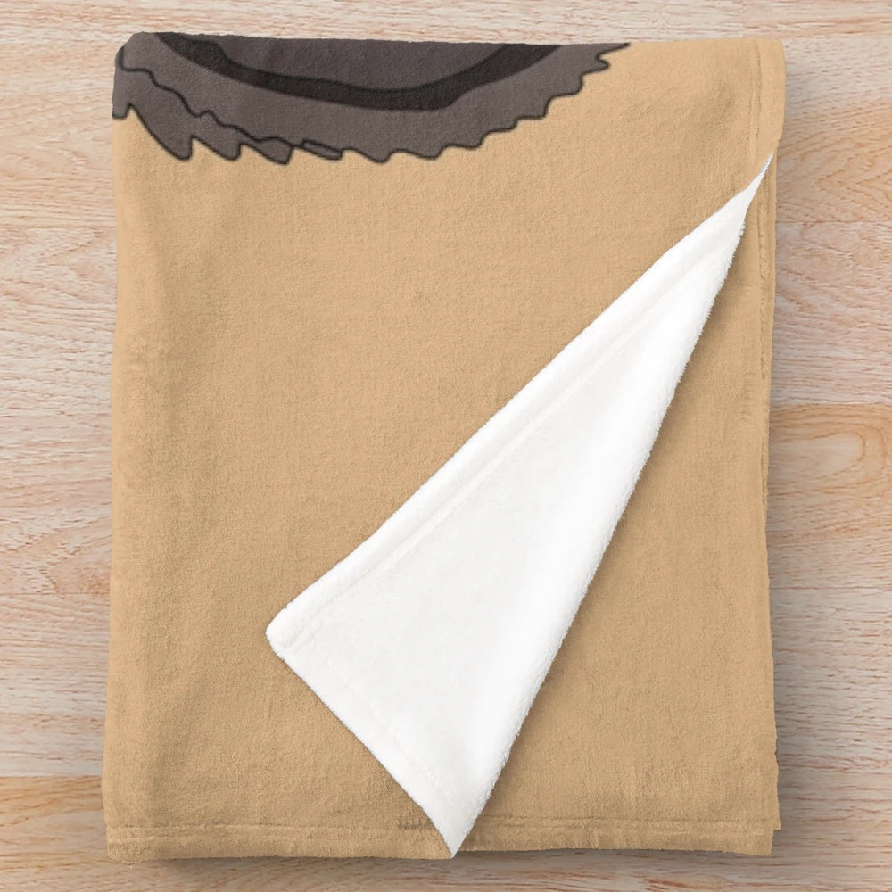 Thorfinn knife plush blanket inspired by the anime Vinland Saga