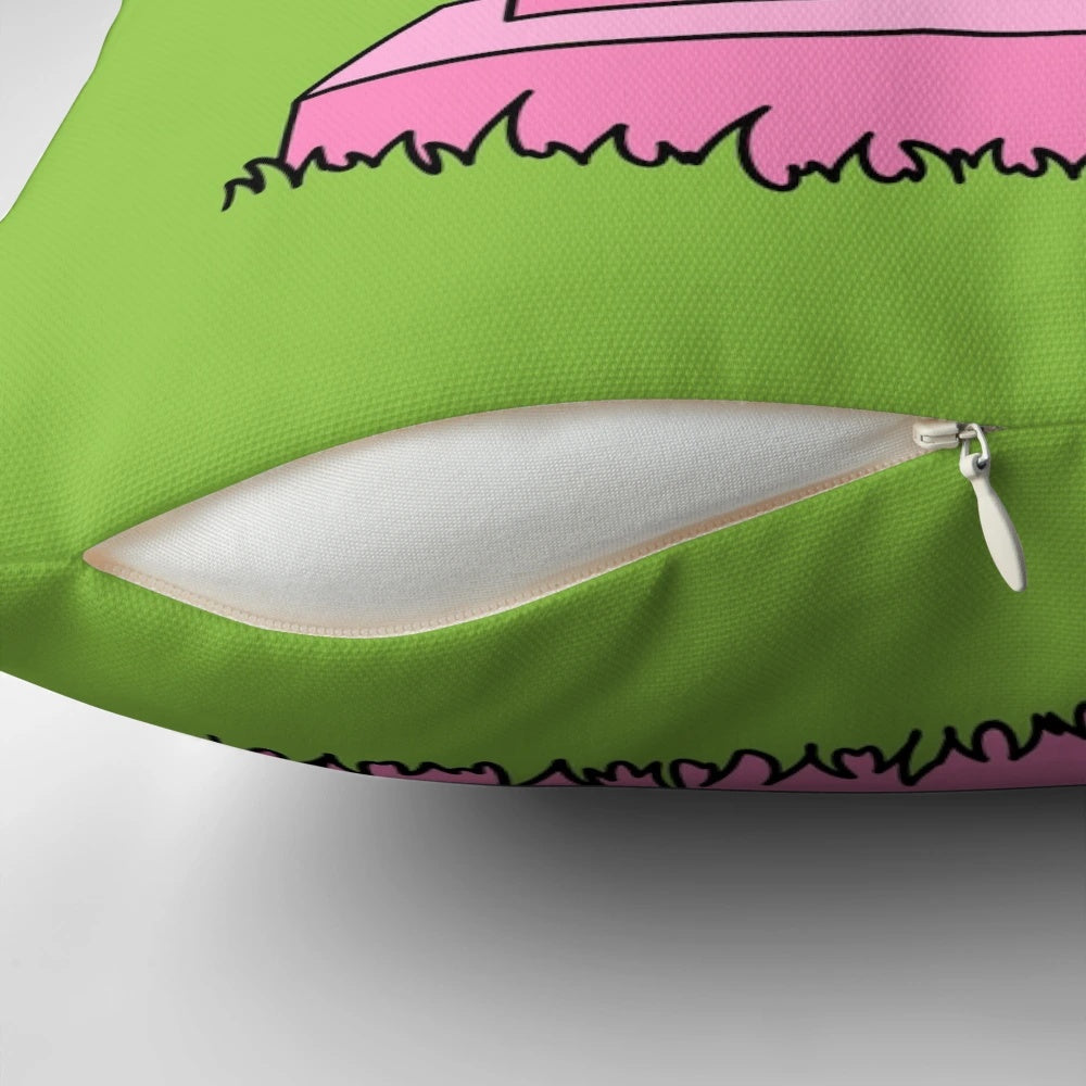Hours" inspirational pillow with heartfelt love and relationship quotes by artist Sasa Elebea