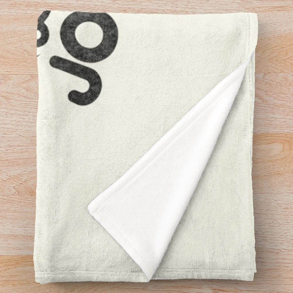 Plush blanket featuring a thoughtful design for a journalist son