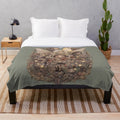 Soft and cozy plush blanket inspired by the world of The Dark Crystal