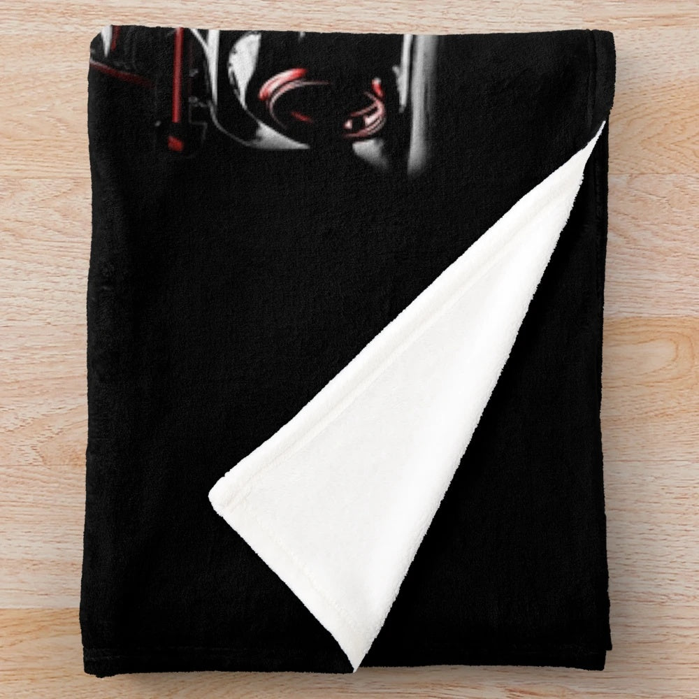 Drift Demon Samurai JDM Car Drifting Phonk Music Trash Gang Japan Style Plush Blanket