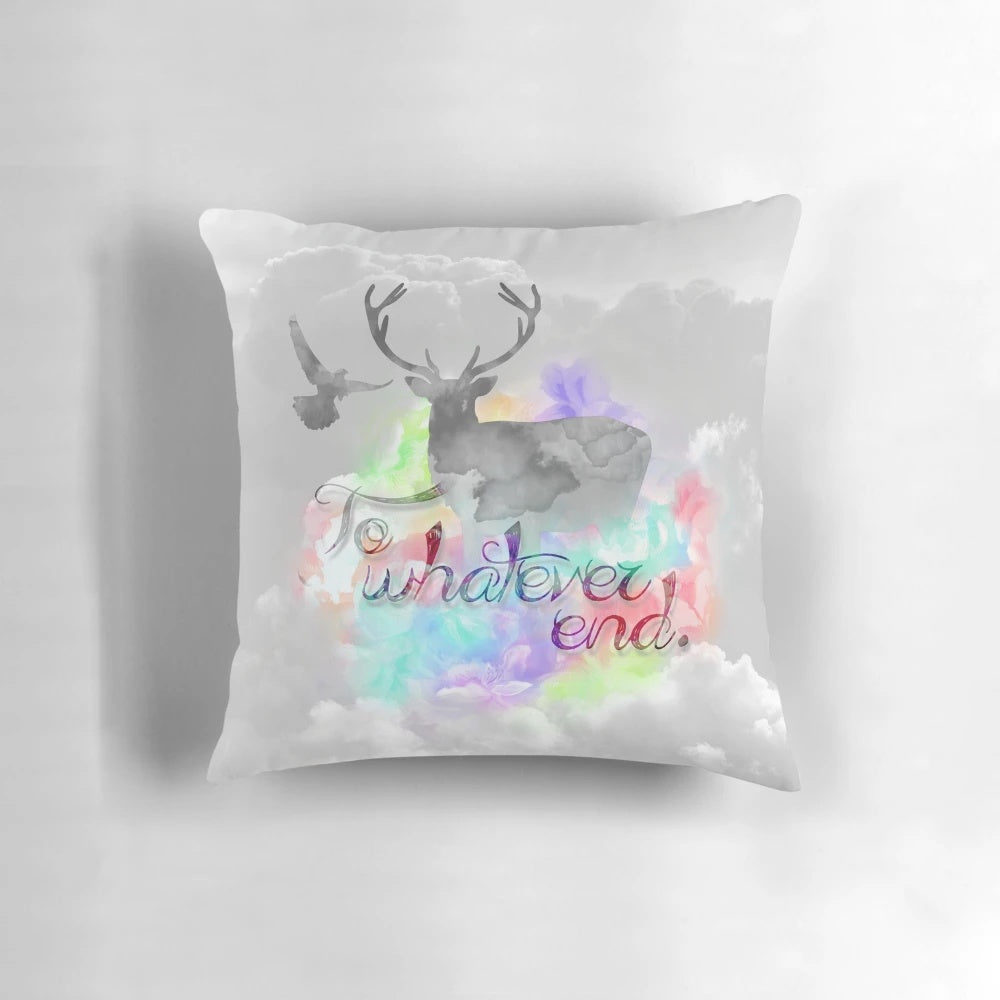 Throne of Glass Rowaelin Quote Pillow featuring a quote from the series