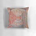 Manjushri Tibetan Buddhist Deity Mandala Thangka Reproduction Pillow