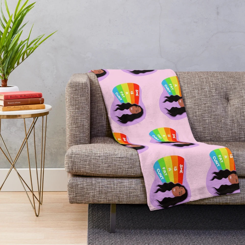 Tiffany Pollard inspired plush blanket