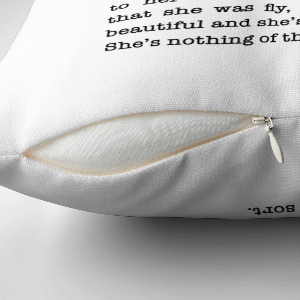 Tiffany Pollard "Old Maiden Shoes" Pillow, a celebratory tribute to her iconic reality TV moments
