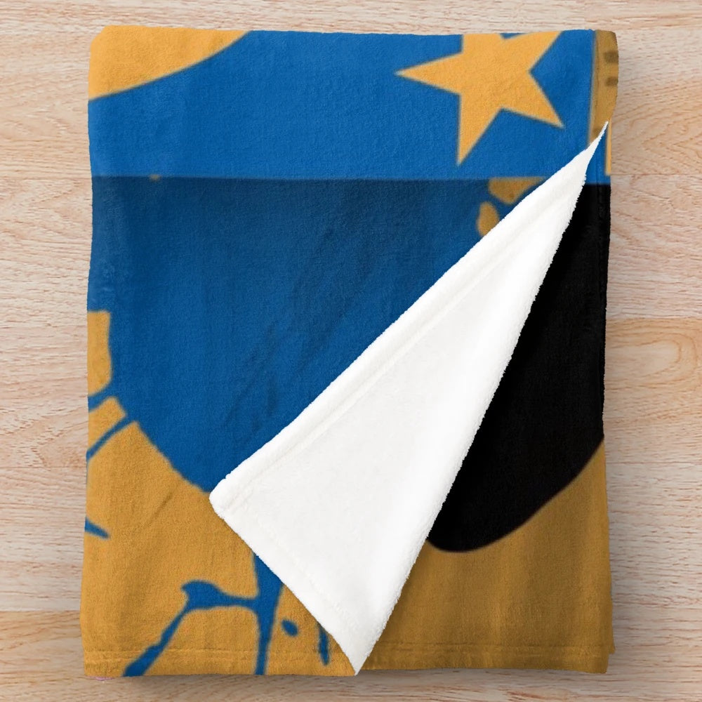 Tigres de la UANL-inspired plush blanket