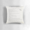 "Call Me by Your Name" movie scene pillow featuring Timothee Chalamet and Armie Hammer in a romantic embrace.