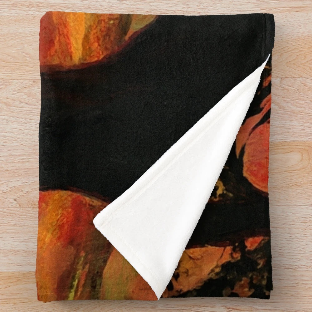 Gone with the Wind plush blanket in realistic, gouache style