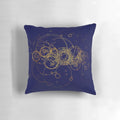 Transparent pillow featuring a time lord, gallifreyan, and sci-fi inspired design