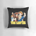 Plush throw pillow featuring the iconic character Tom Sawyer from Mark Twain's classic American novel.