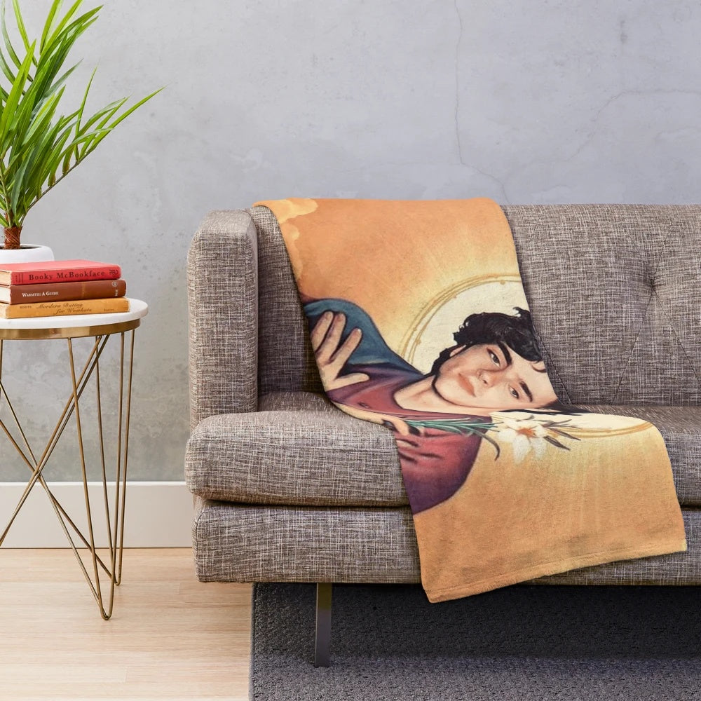 Timothée Chalamet as Jesus Christ Plush Blanket