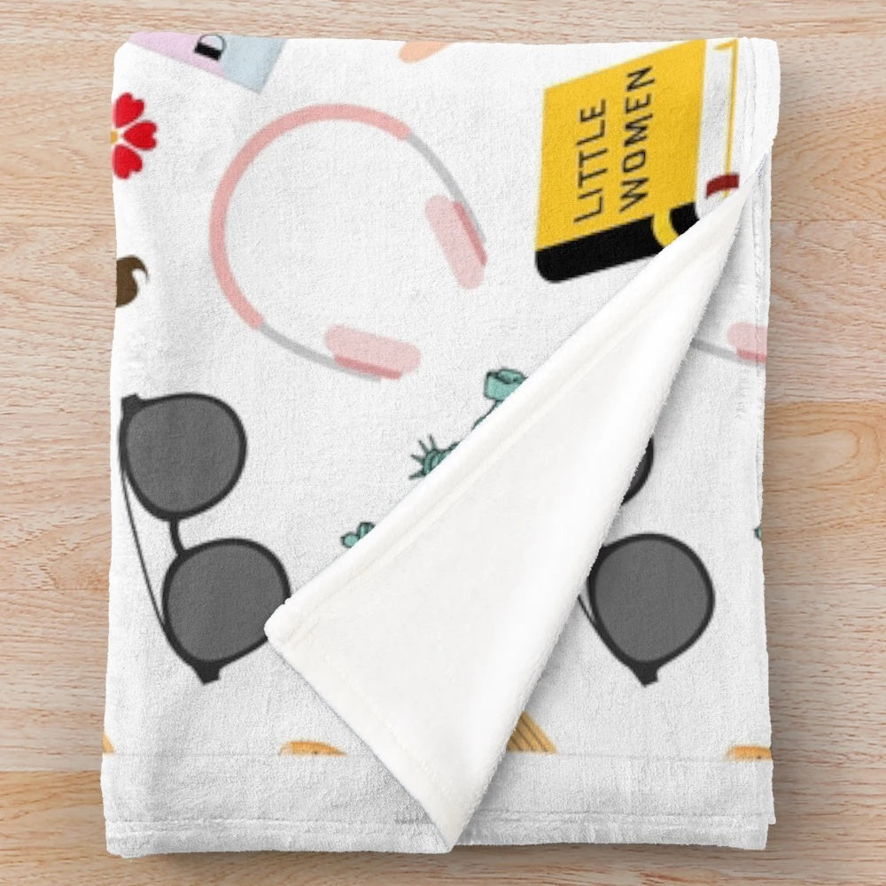 Timothée Chalamet Inspired Plush Blanket