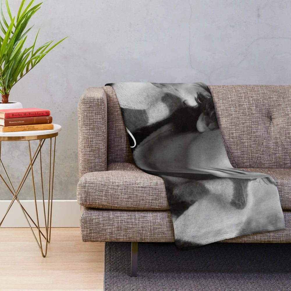 Timothée Chalamet inspired plush blanket