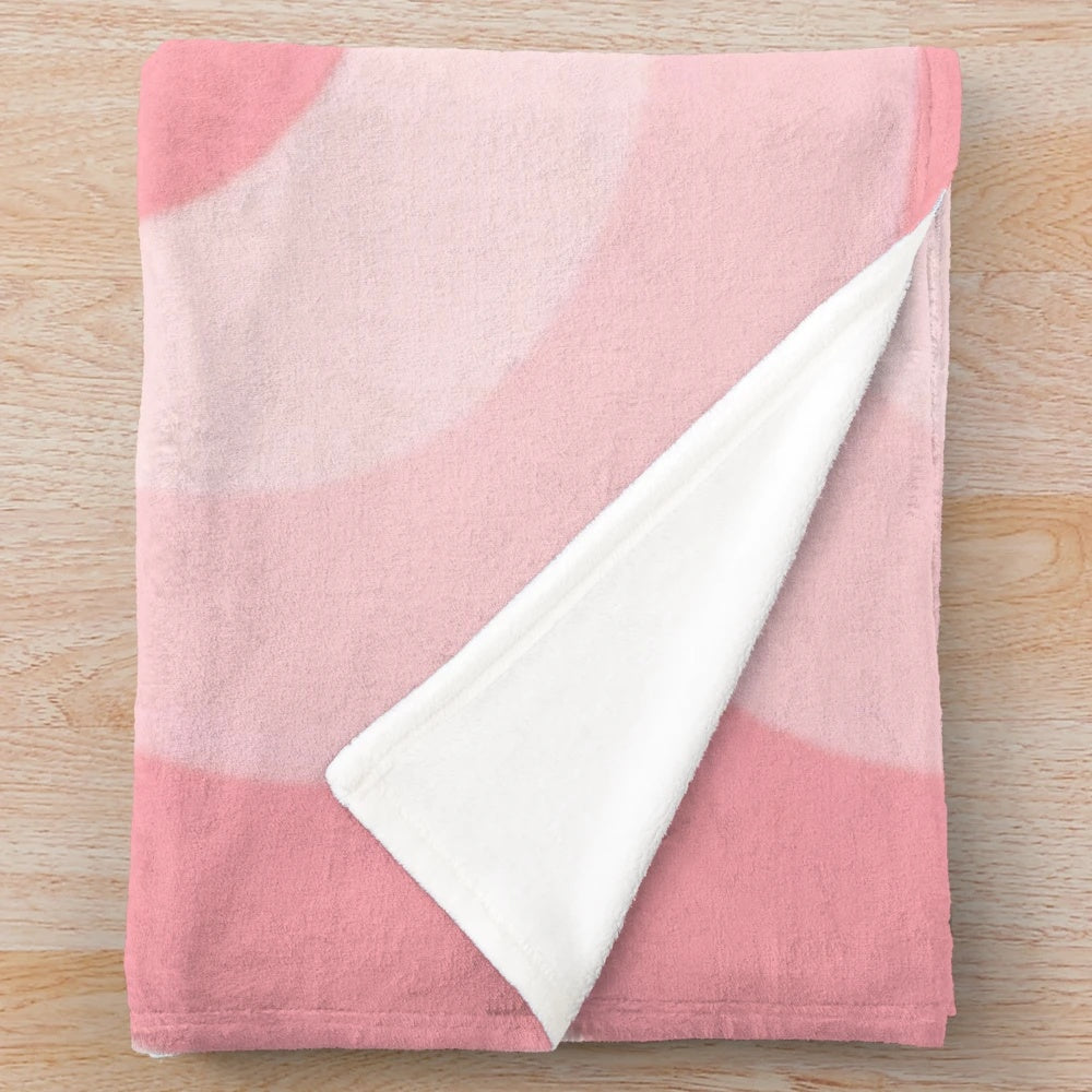 Timothee Chalamet inspired plush blanket with a love heart design