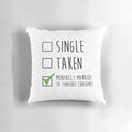 Timothee Chalamet Inspired Single Taken Pillow
