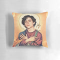 Timothee Chalamet Saint Pillow, featuring the popular actor on a stylish and comfortable pillow
