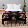 Tini inspired plush blanket in a soft and cozy design