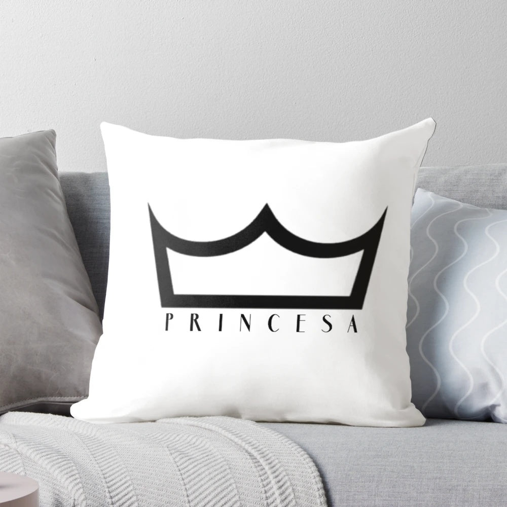 Tini Stoessel princess-themed pillow