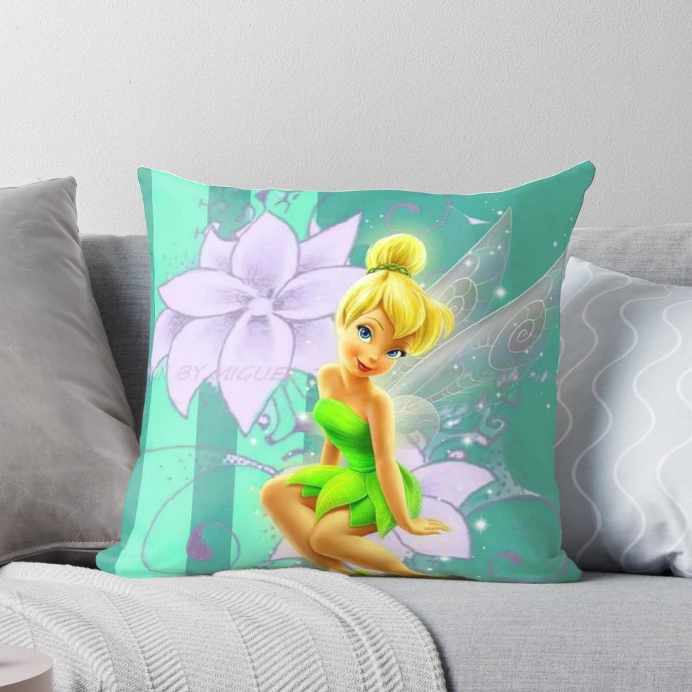 Tinkerbell Decorative Pillow featuring the iconic Disney fairy character