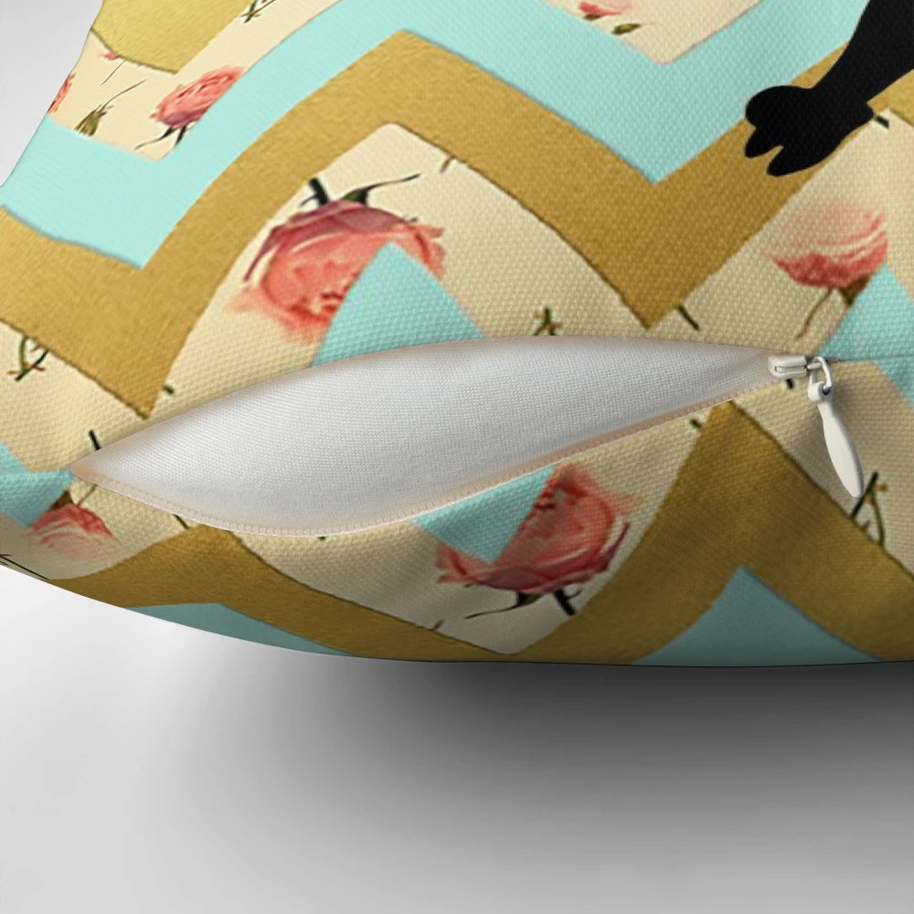 Tinkerbell Pixie Dust Quote Pillow, featuring a whimsical fairy design and inspirational quote