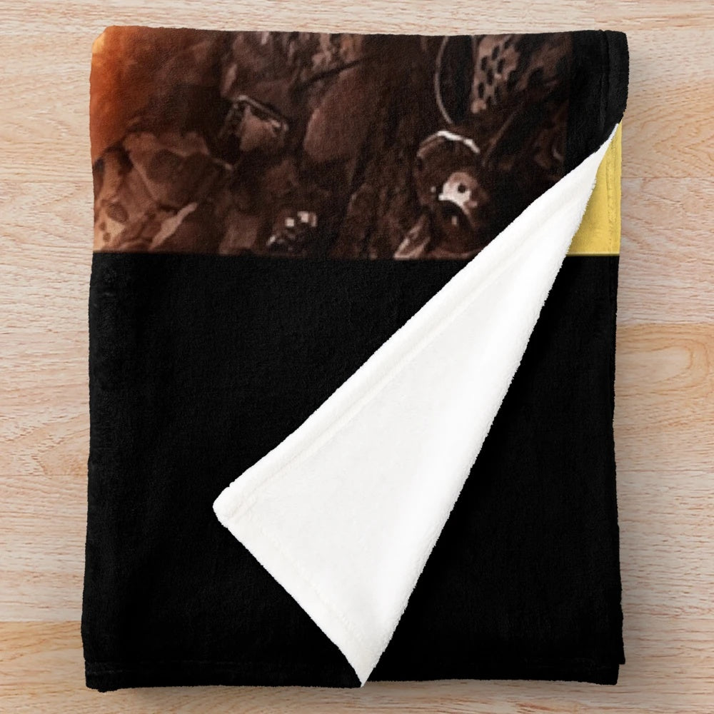 Music and Titanfall-inspired plush blanket for gaming fans