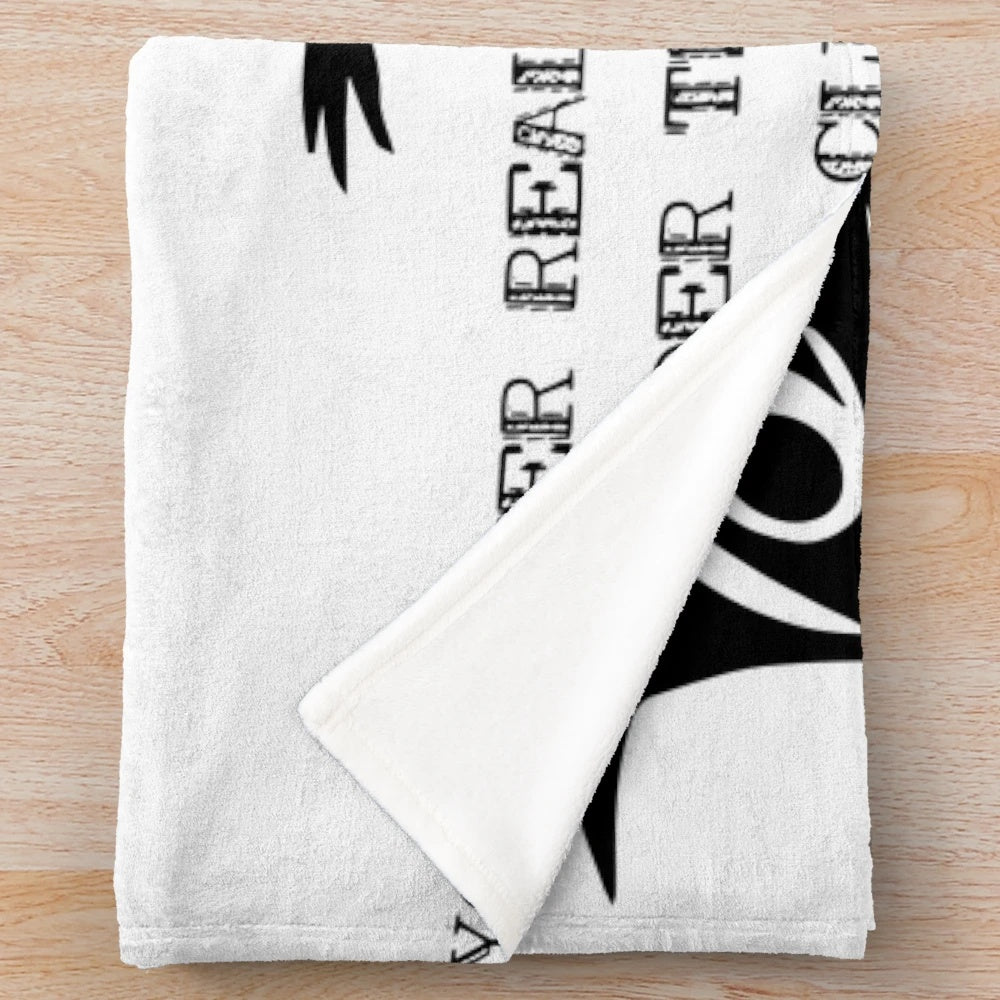 Cozy plush blanket featuring the iconic "To Kill a Mockingbird" design