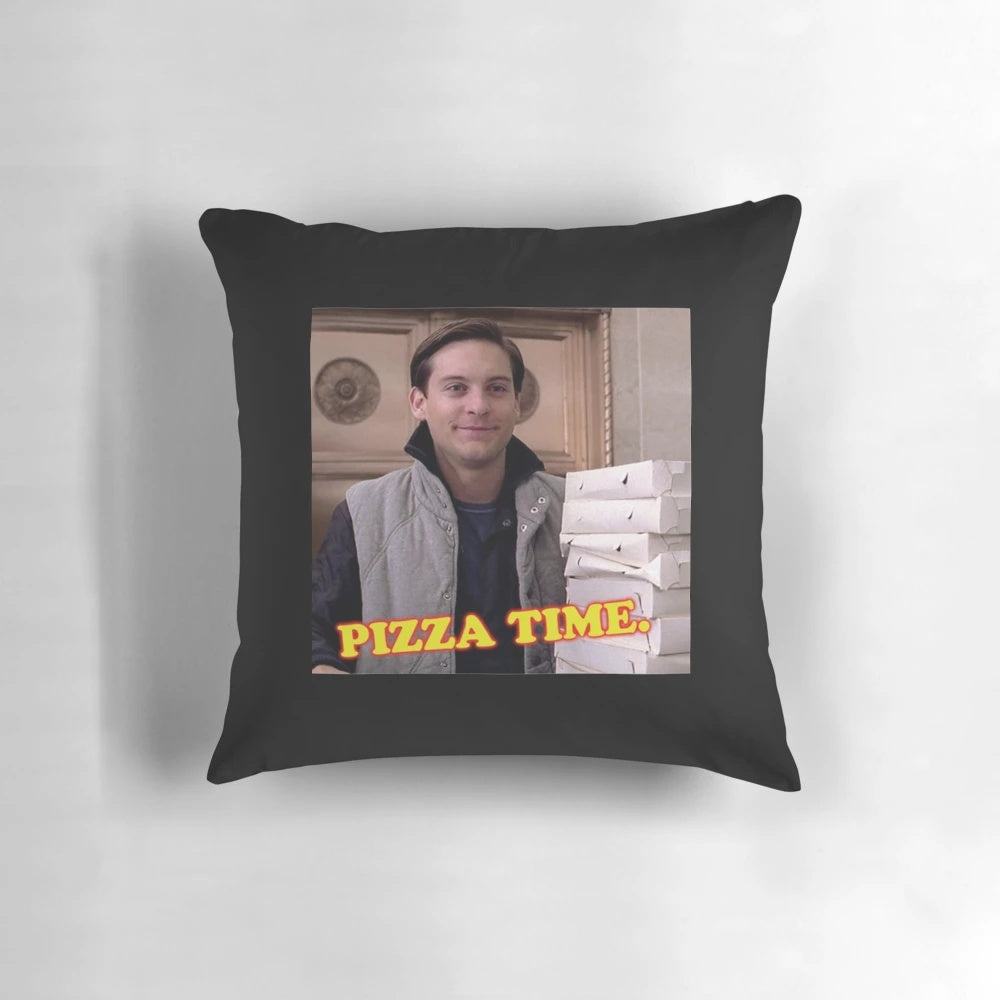 Bully Maguire Dance art Pillow featuring Tobey Maguire as Spider-Man in a popular meme.