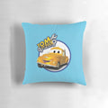 Plush pillow featuring the cartoon character Tom the Tow Truck from the popular kids' series Car City