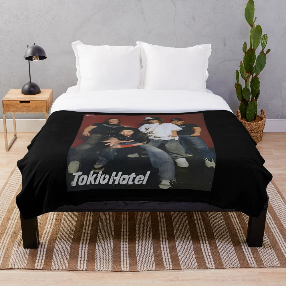 Tokio Hotel Plush Blanket