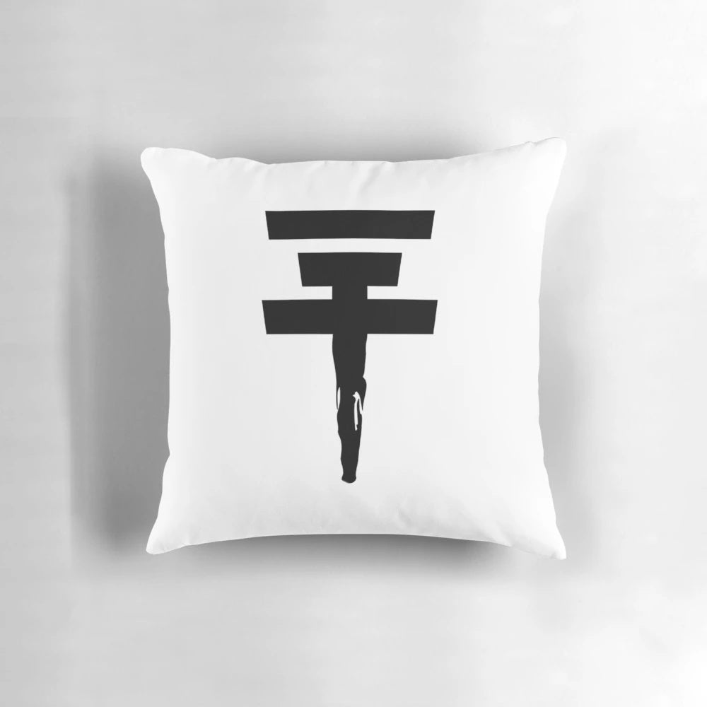 Tokio Hotel Inspired Pillow Design featuring the band's logo