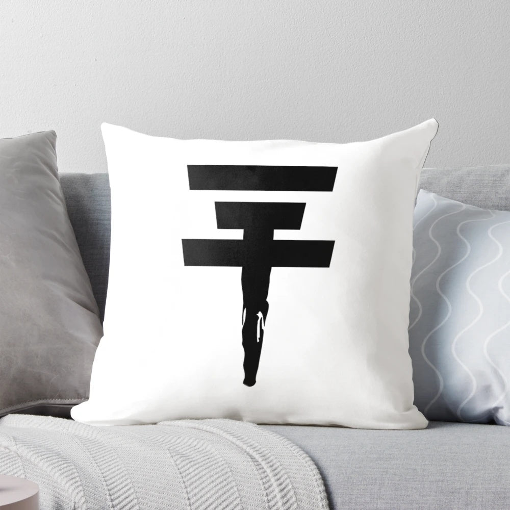 Tokio Hotel Inspired Pillow Design featuring the band's logo