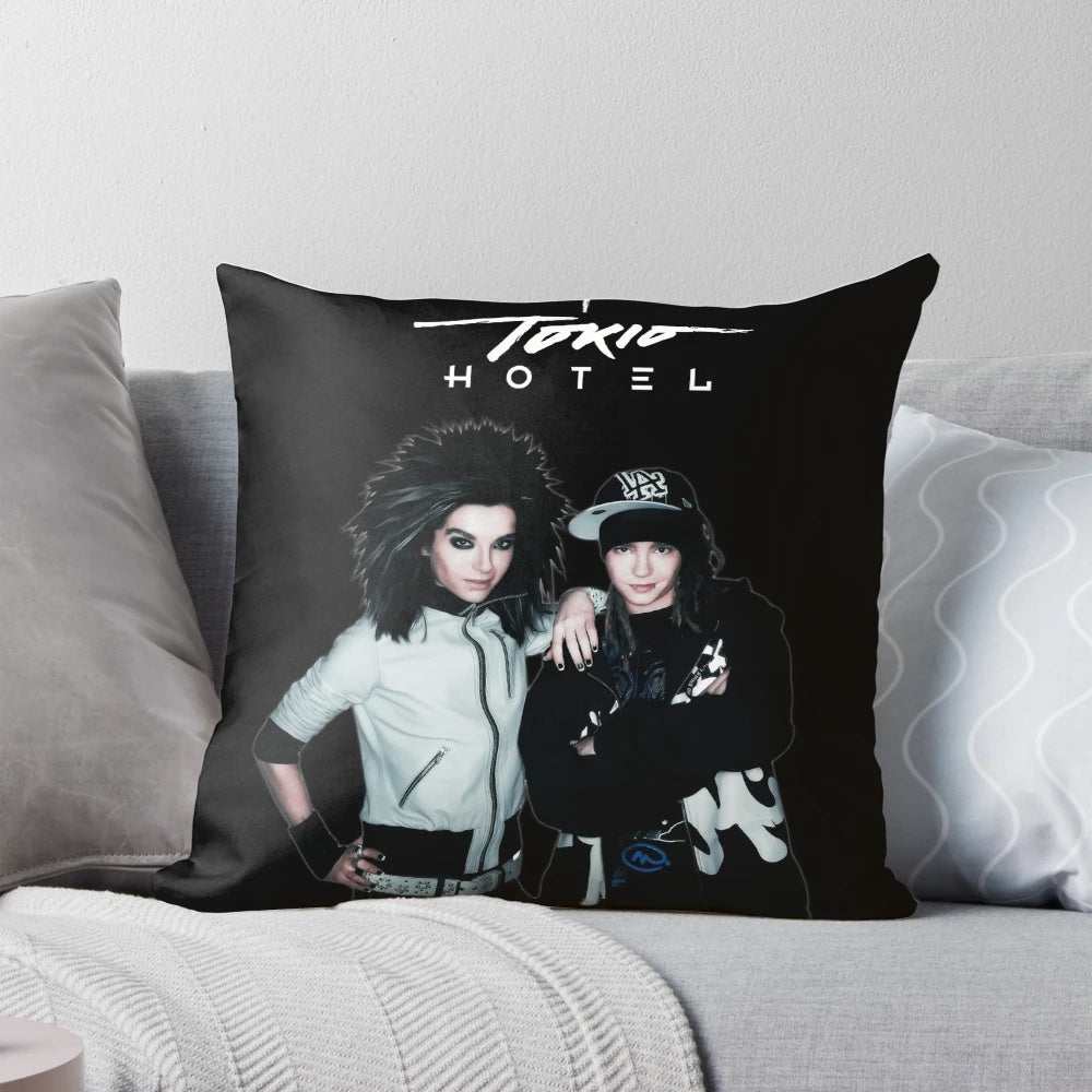 Tokio Hotel Kaulitz Twins Bill and Tom Pillow