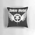 Tokio Hotel logo printed on a cozy, high-quality pillow