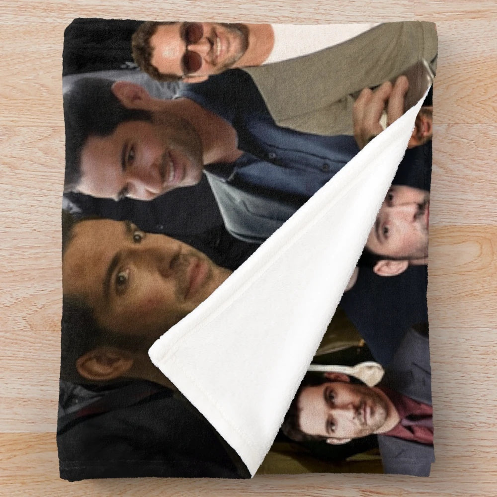 Tom Ellis Inspired Lucifer Morningstar Plush Blanket