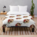 Tom Selleck "High Road to China" Inspired Plush Blanket