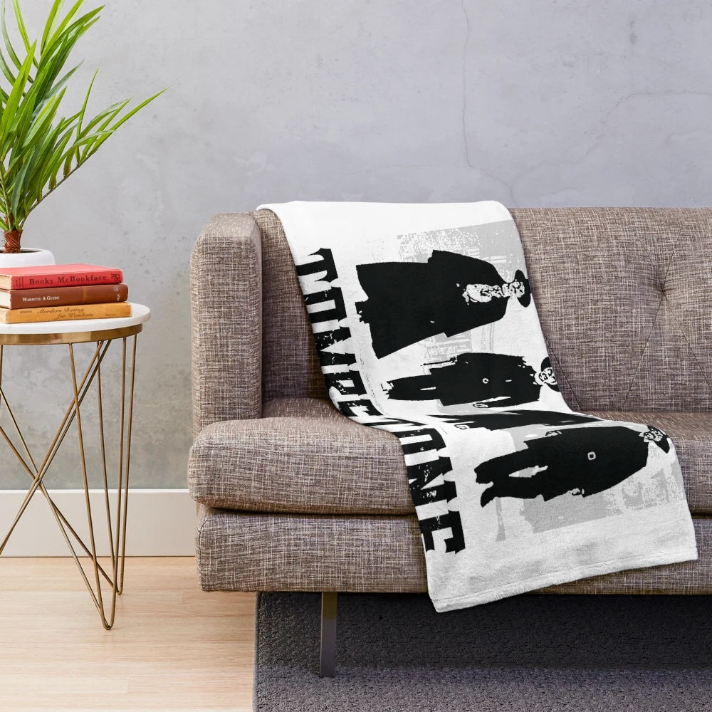 Tombstone Inspired Plush Blanket