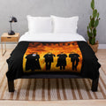 Tombstone movie themed FIRE plush blanket
