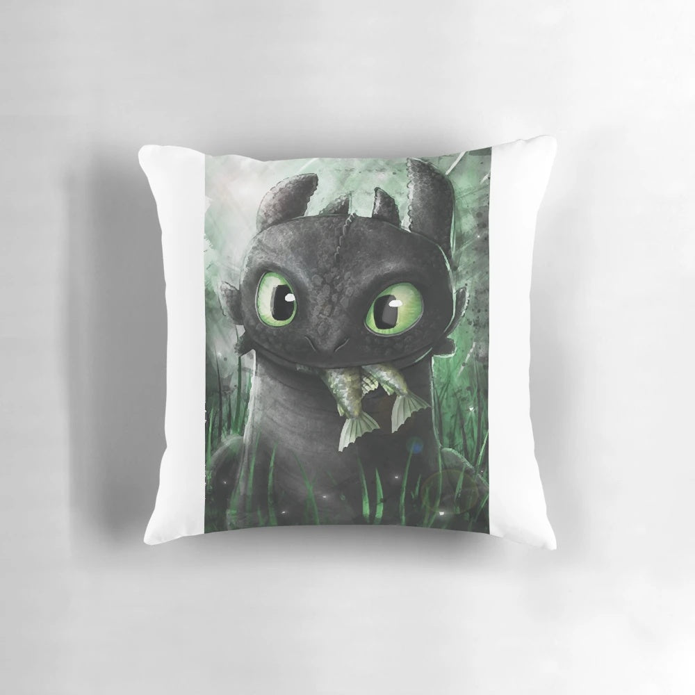 Toothless the Night Fury from How to Train Your Dragon plush pillow