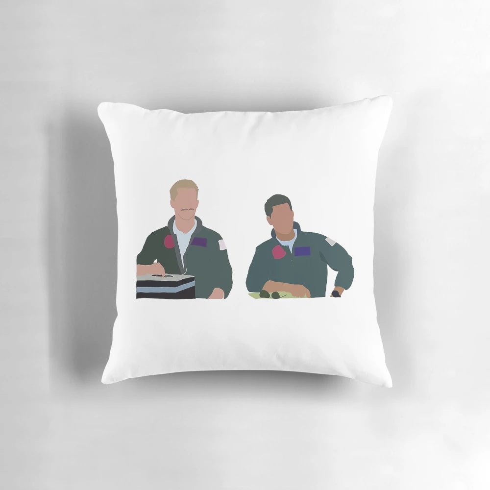 Duo Goose and Maverick Pillow, featuring the iconic characters from the Top Gun Maverick movie