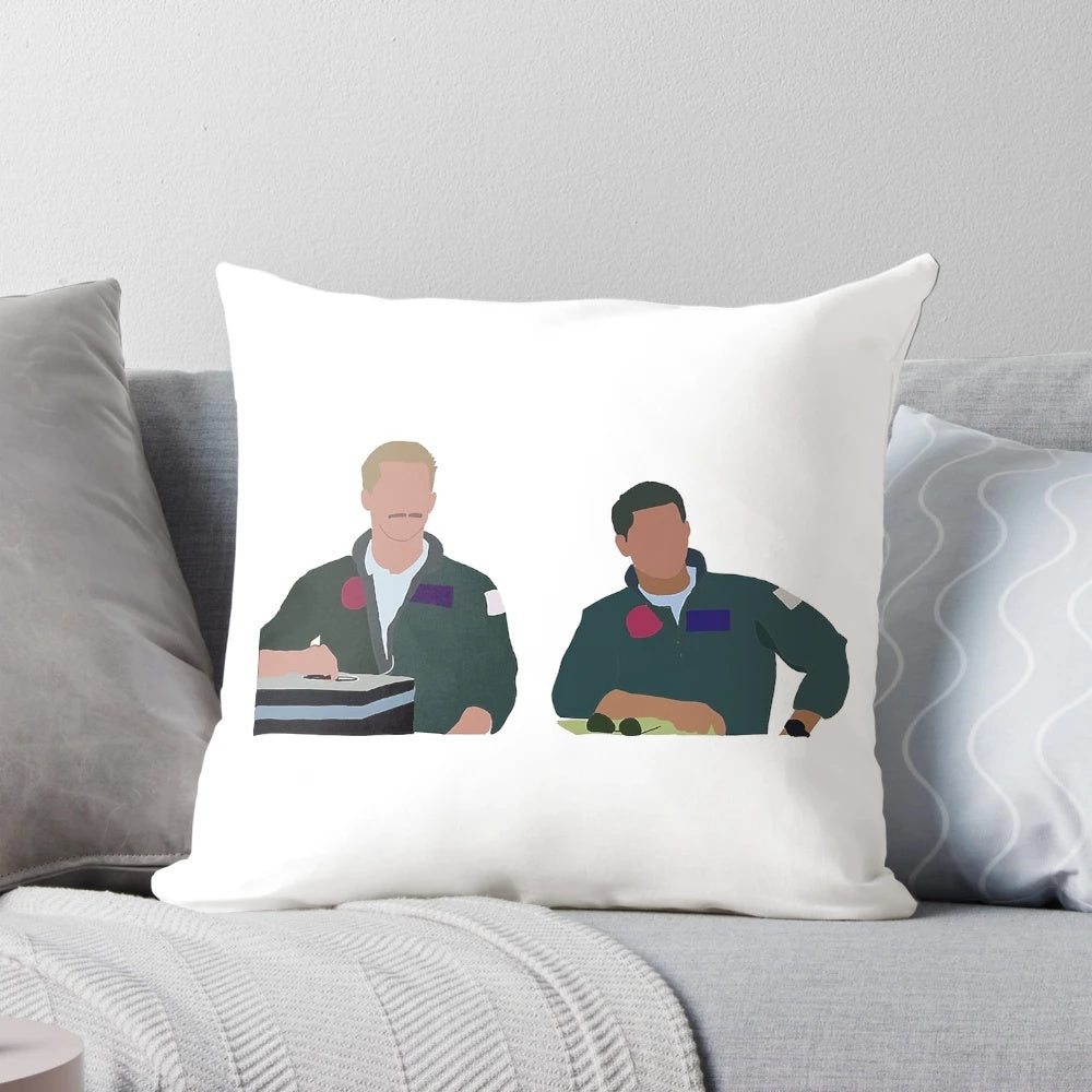 Duo Goose and Maverick Pillow, featuring the iconic characters from the Top Gun Maverick movie
