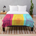 Topo Chico Plush Blanket featuring pop art style design