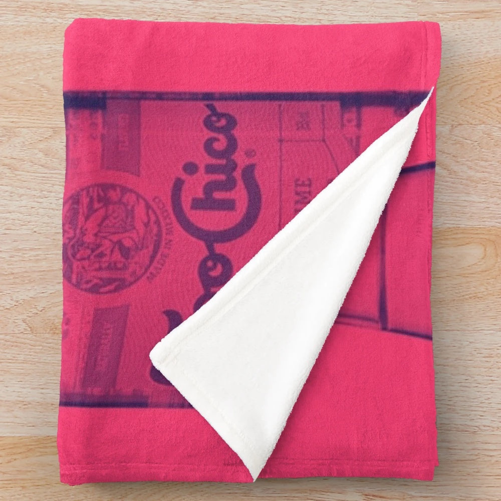 Topo Chico Plush Blanket featuring pop art style design