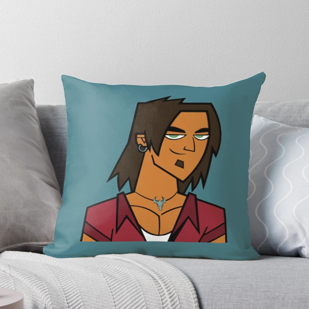 Total Drama Alejandro Inspired Decorative Throw Pillow