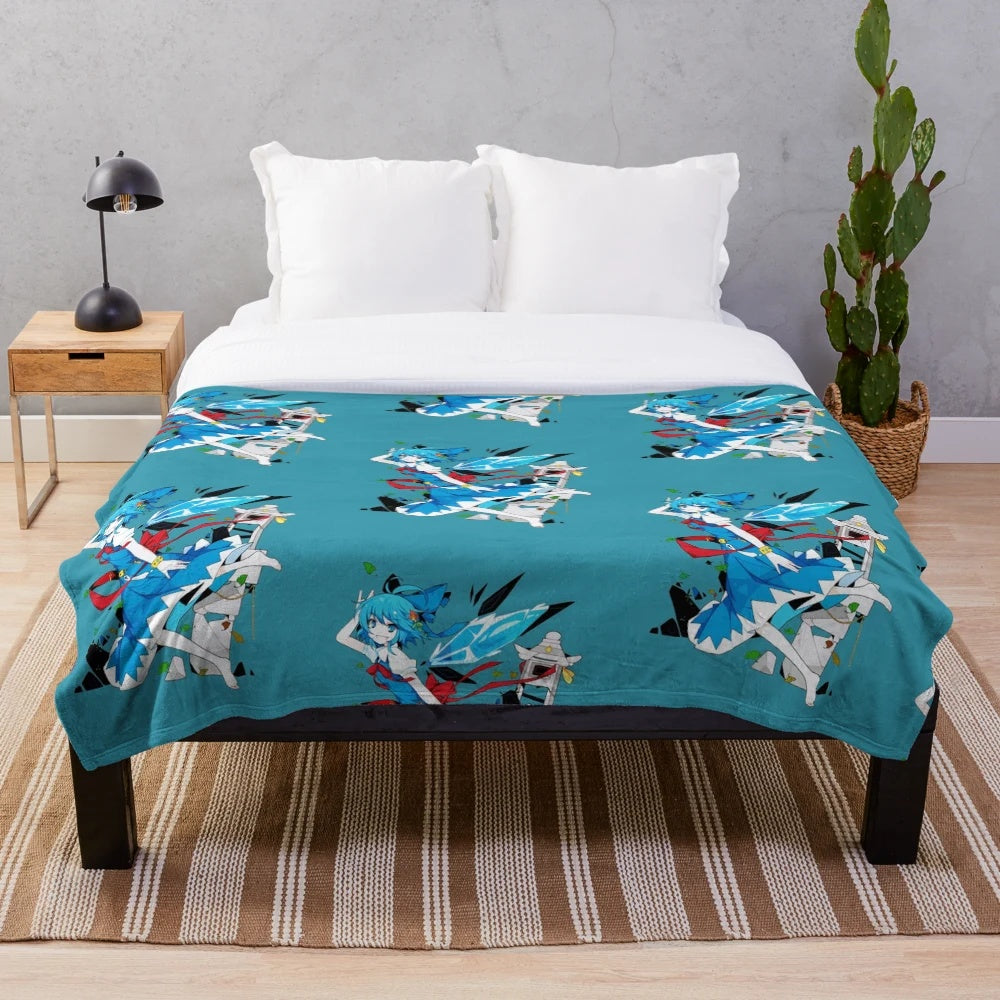 Touhou Cirno Plush Blanket