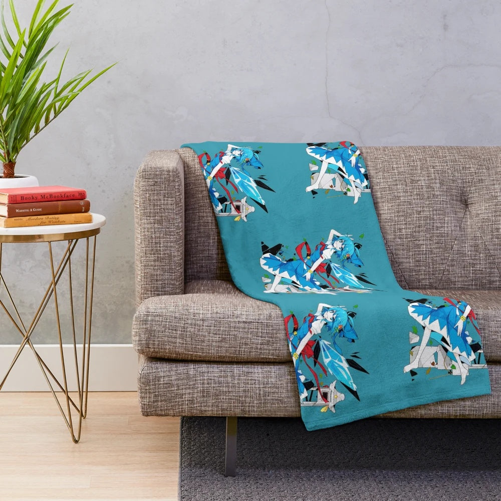Touhou Cirno Plush Blanket